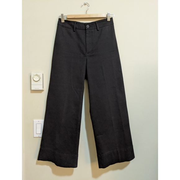 The 'Josephine' Wide Leg Crop Pant - Picture 1 of 2